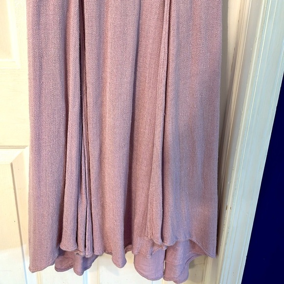 Women’s Free People Endless Summer Lavender Swing  Low Back Pullover Midi Dress - Picture 9 of 12